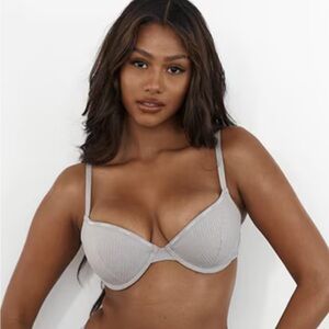 Ultra comfort ribbed bra